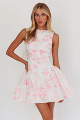 Amalia Toile Mini Dress
