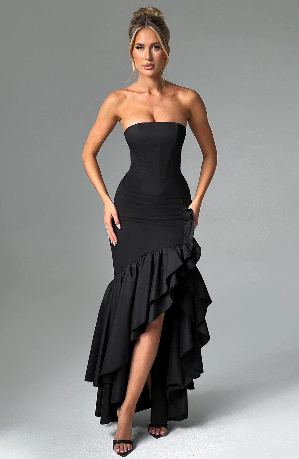 Valentina Ruffle Gown