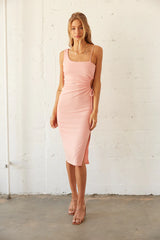 Zaira Ribbed Midi Dress