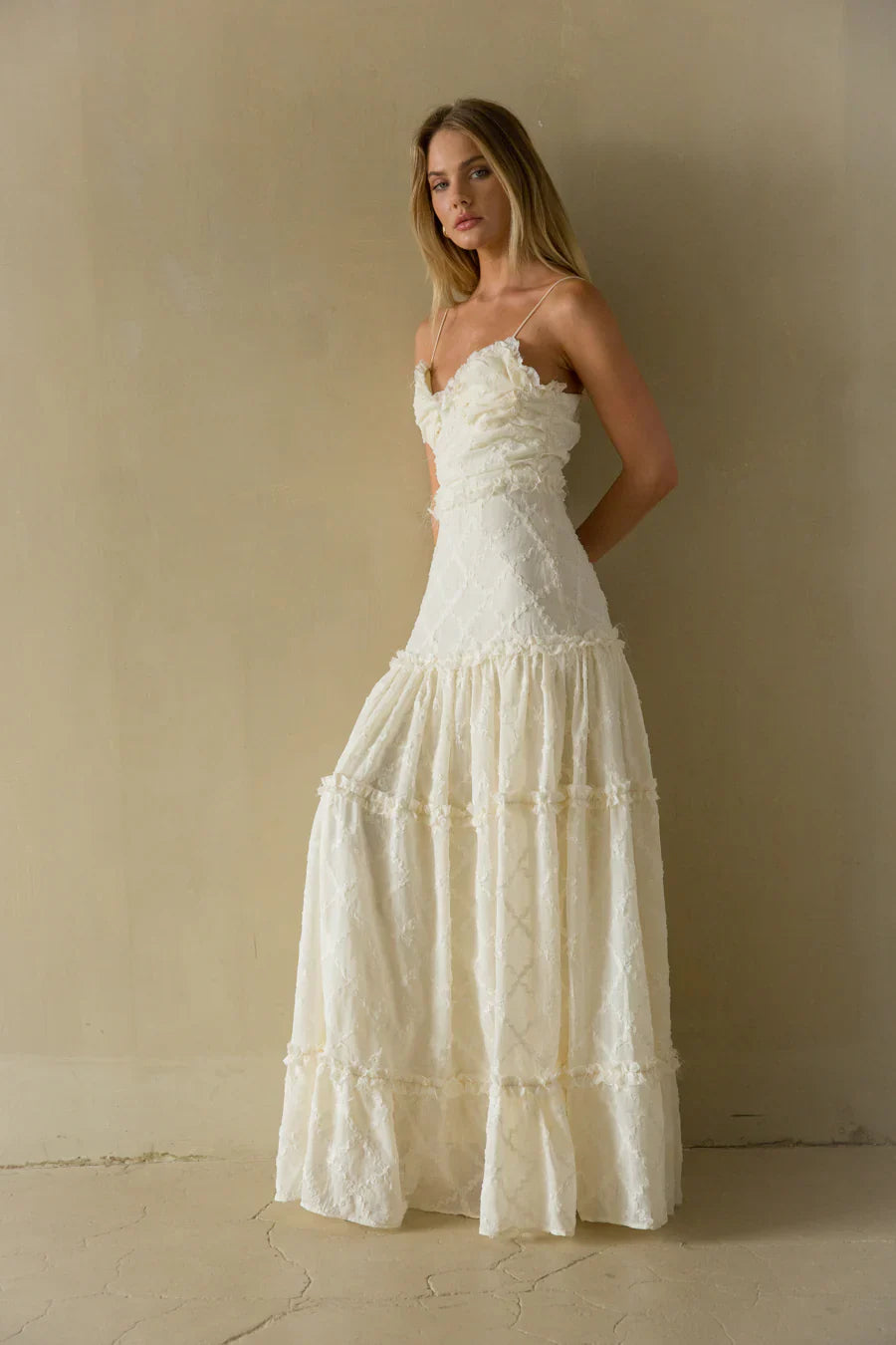Percy Lace Maxi Dress