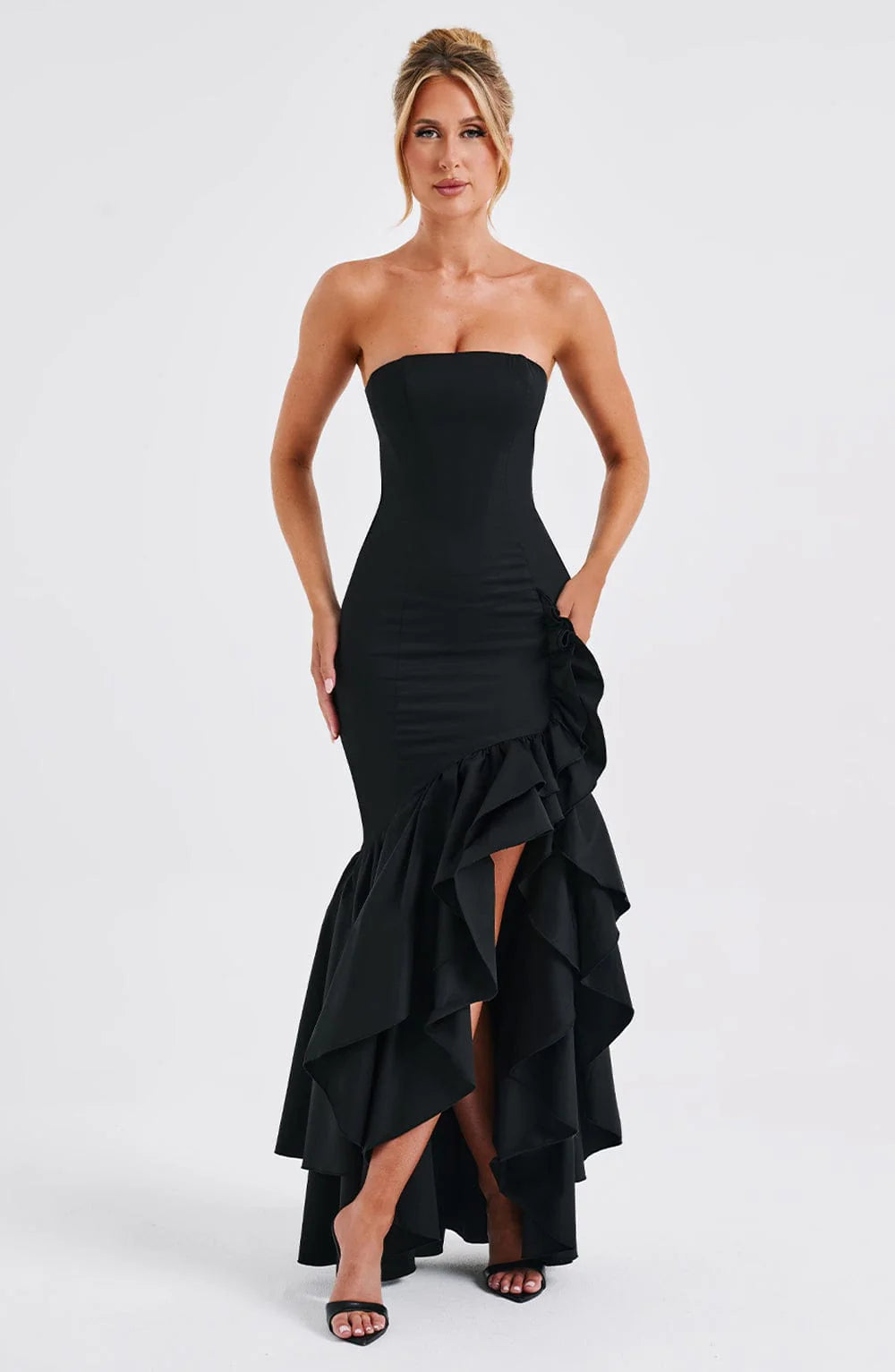 Valentina Ruffle Gown