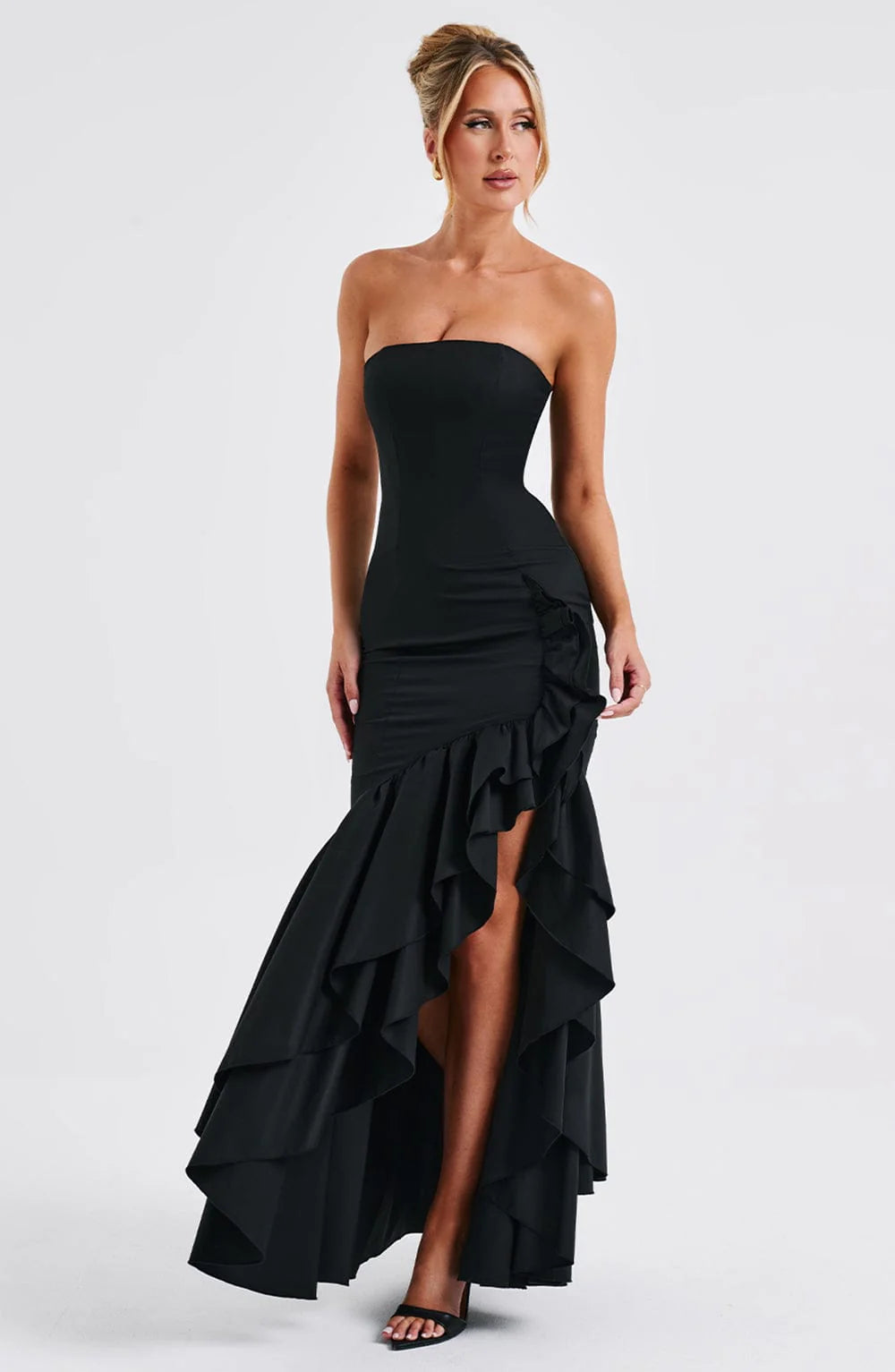 Valentina Ruffle Gown