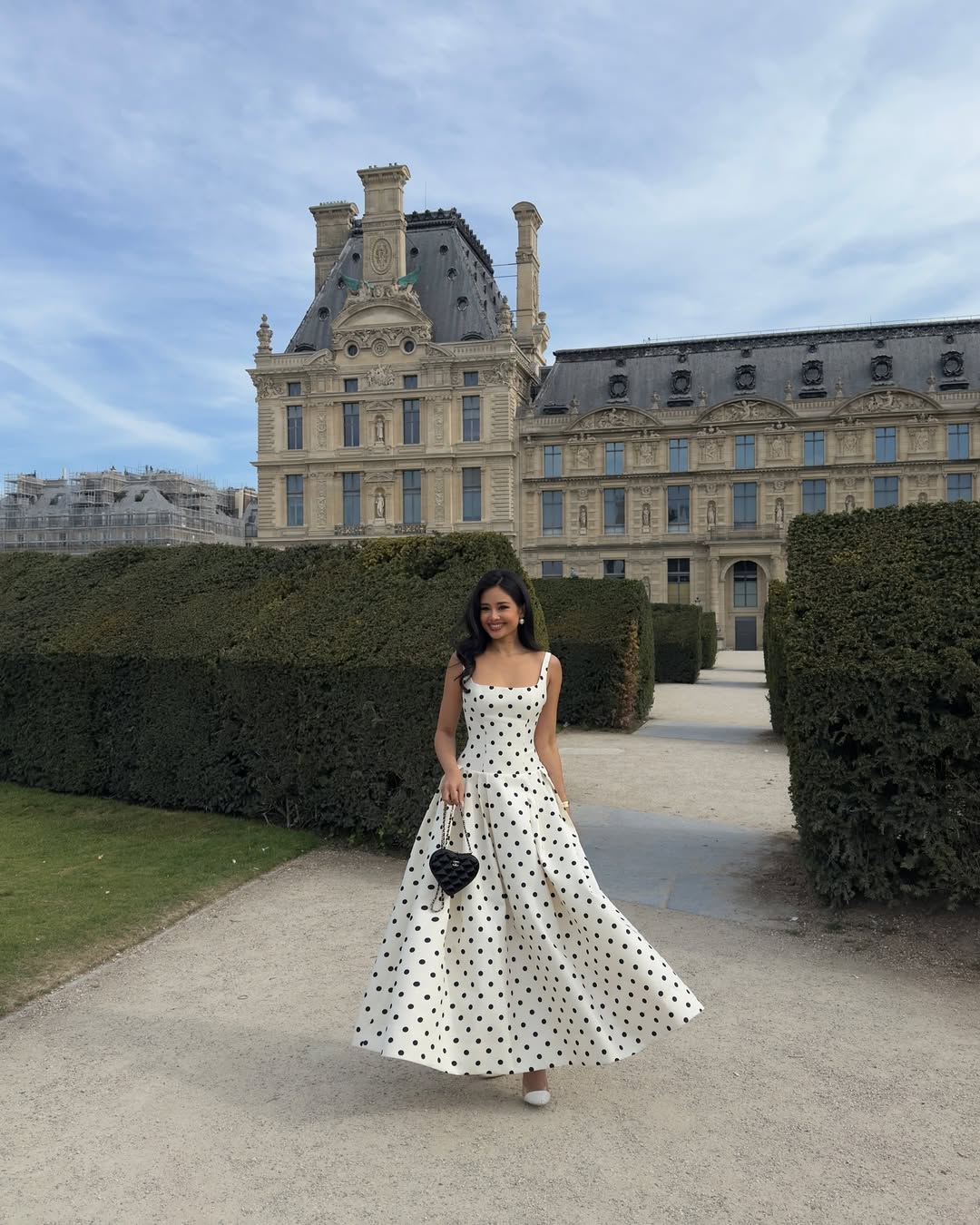 Juliette Polka Dot Maxi Dress