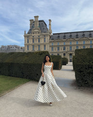 Juliette Polka Dot Maxi Dress