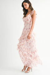 Garden of Reverie Ruffle Gown