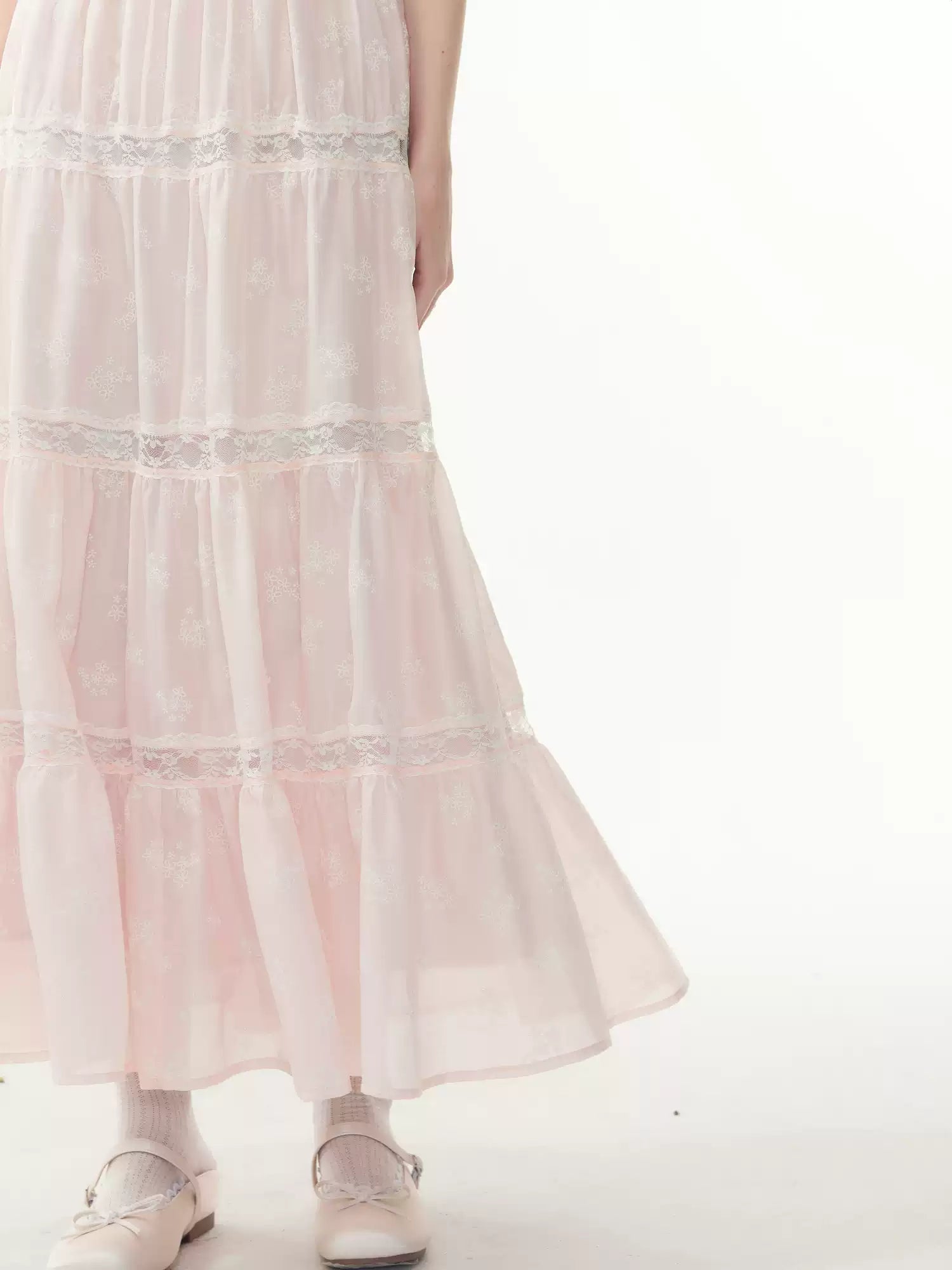 Amy Jane London Evangeline Ruffle Maxi Dress