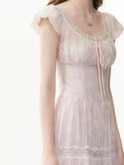 Amy Jane London Evangeline Ruffle Maxi Dress