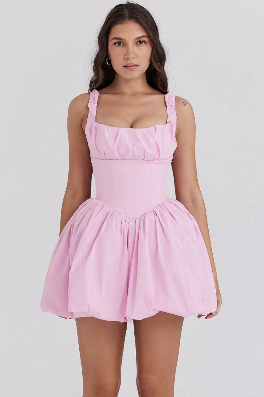 Jasmine Bubble Skirt Mini Dress