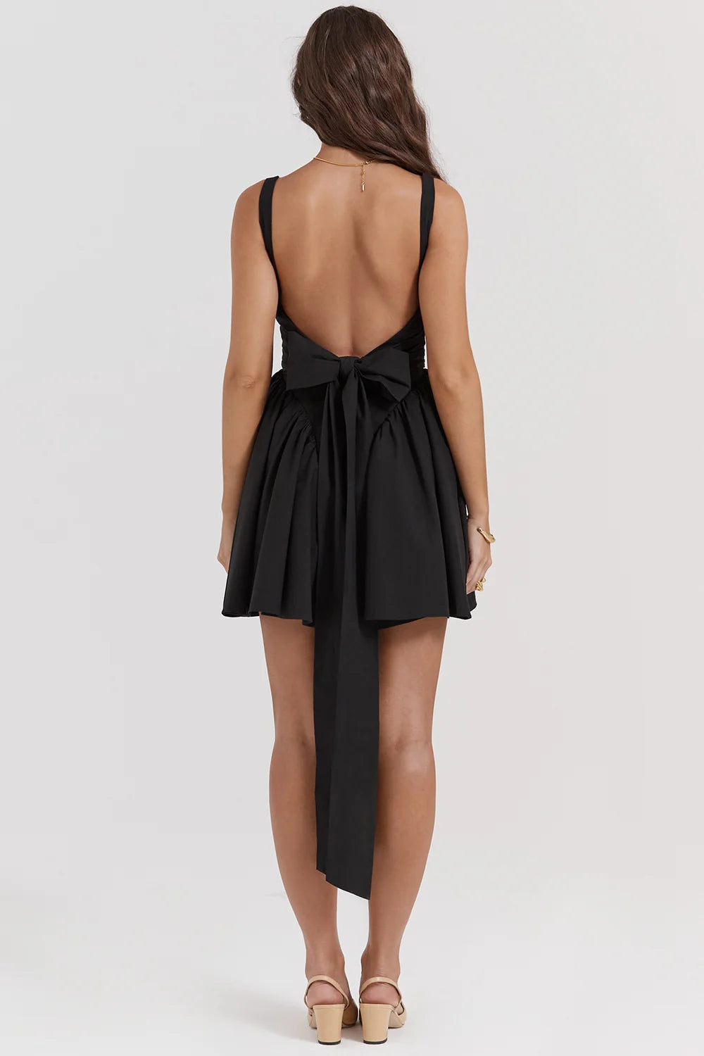 Lana Mini Dress with a Bow
