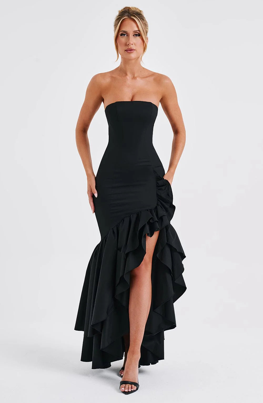 Valentina Ruffle Gown