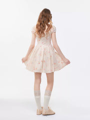 Primrose pink mini dress
