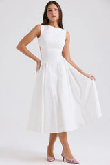Sienna Open Back Midi Dress