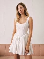 Alina Sculpted Mini Dress