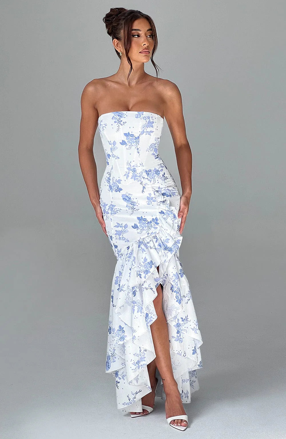Valentina Ruffle Gown