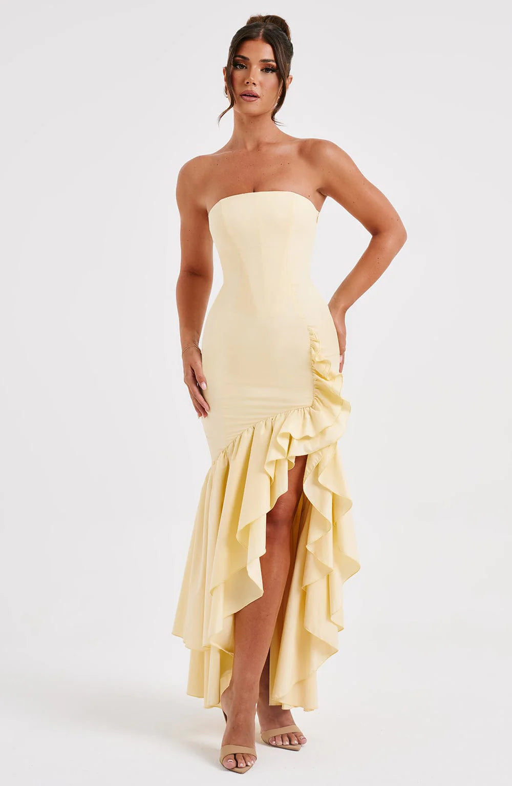 Valentina Ruffle Gown