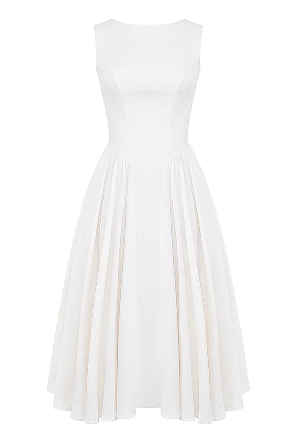 Sienna Open Back Midi Dress
