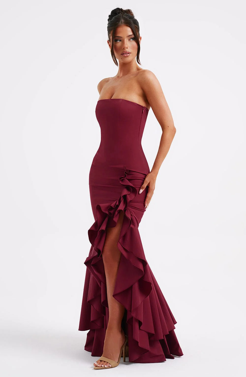 Valentina Ruffle Gown