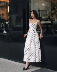 Juliette Polka Dot Maxi Dress