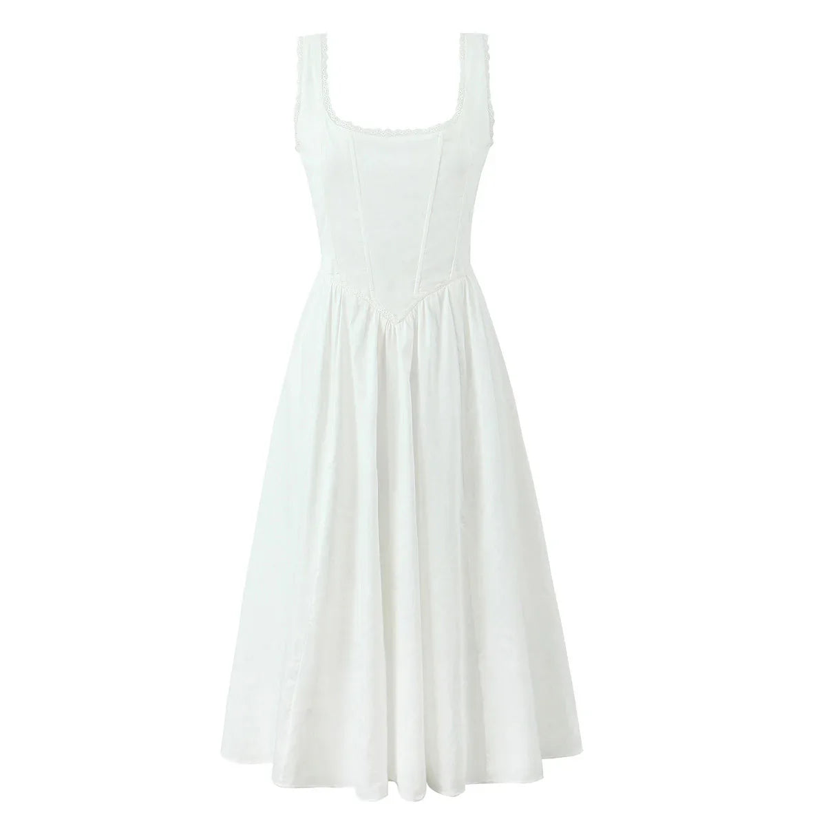 Florianne Lace Corset Midi Dress