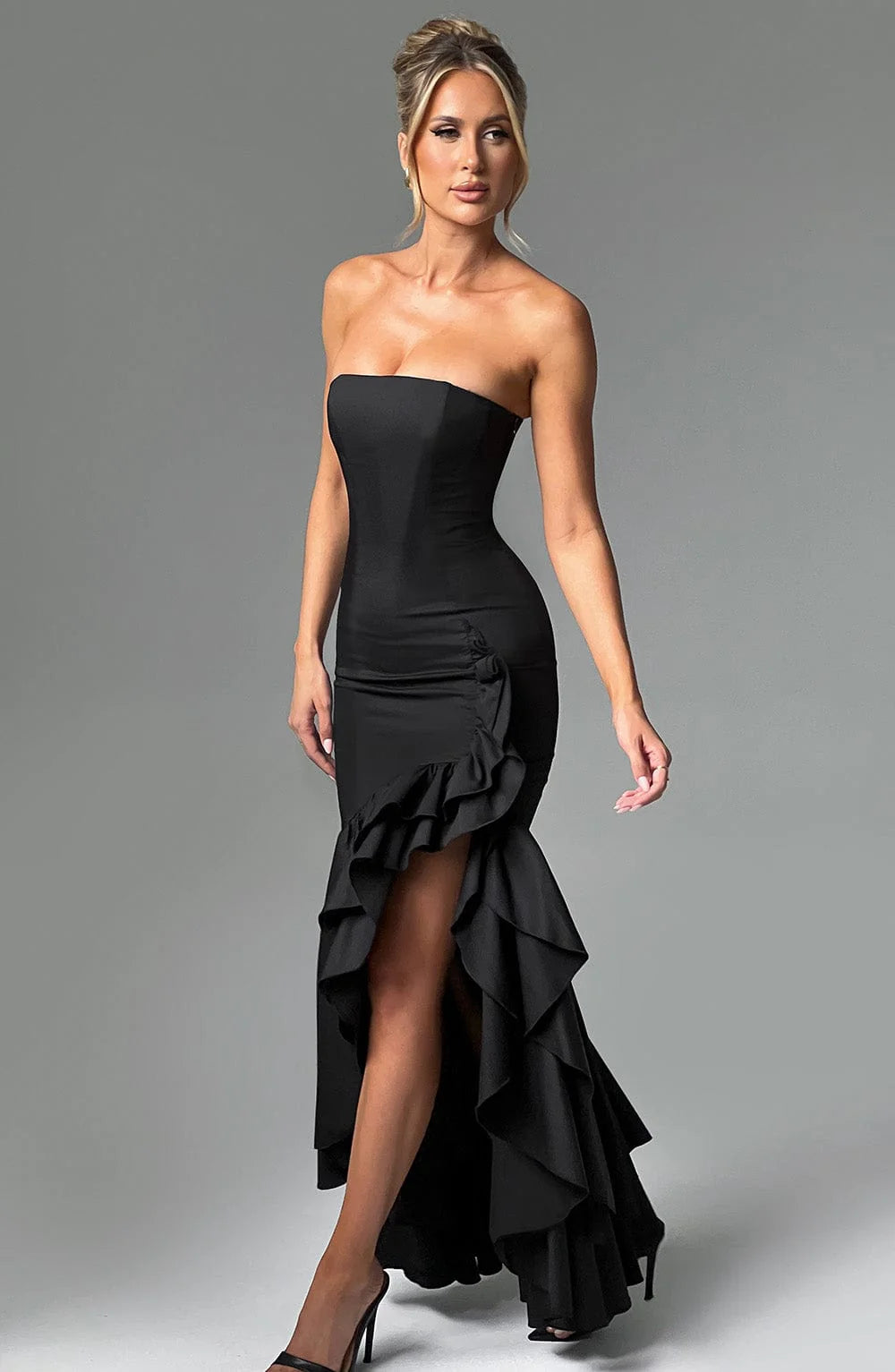 Valentina Ruffle Gown