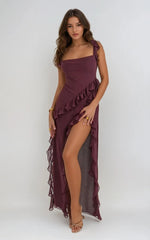 Mia Ruffled Maxi Dress