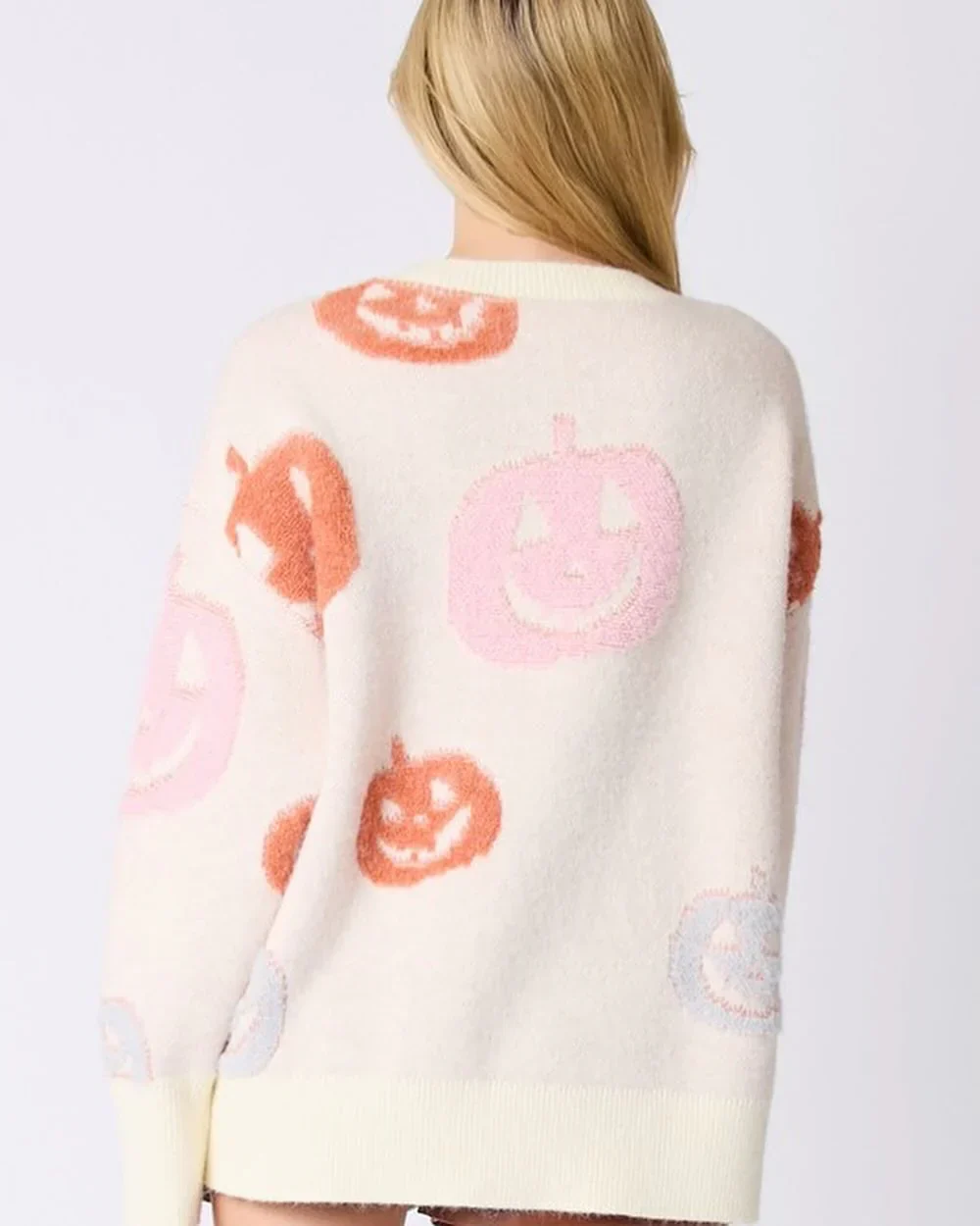 Autumn Charm Pumpkin Sweater