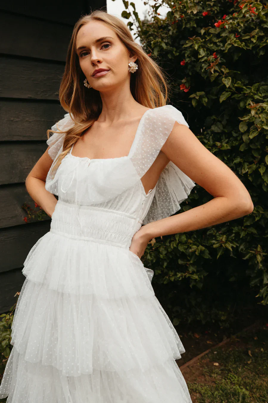 Evalyn Tiered Ruffle Maxi Dress