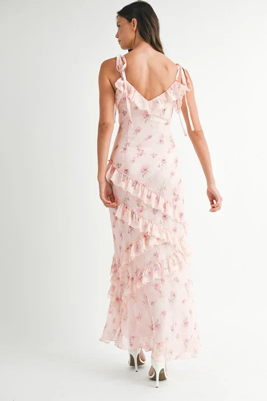 Garden of Reverie Ruffle Gown