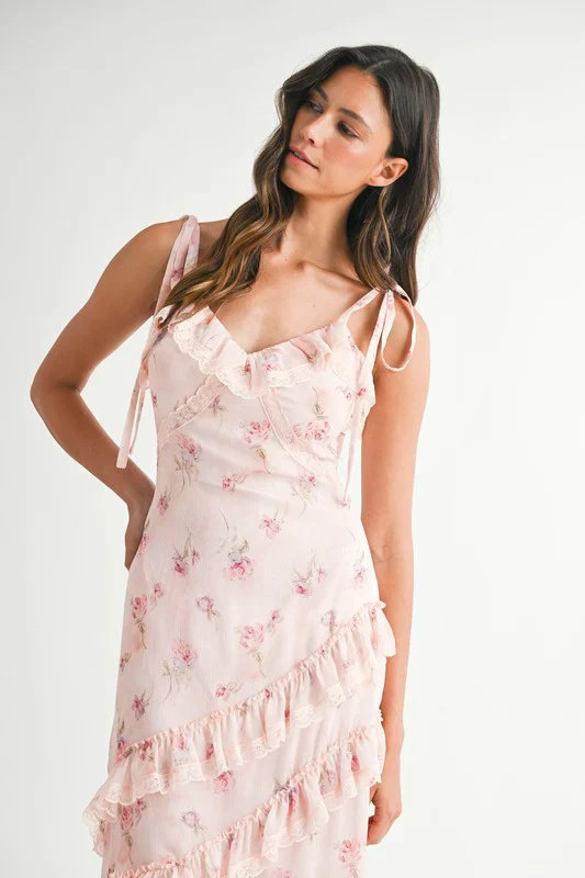 Garden of Reverie Ruffle Gown