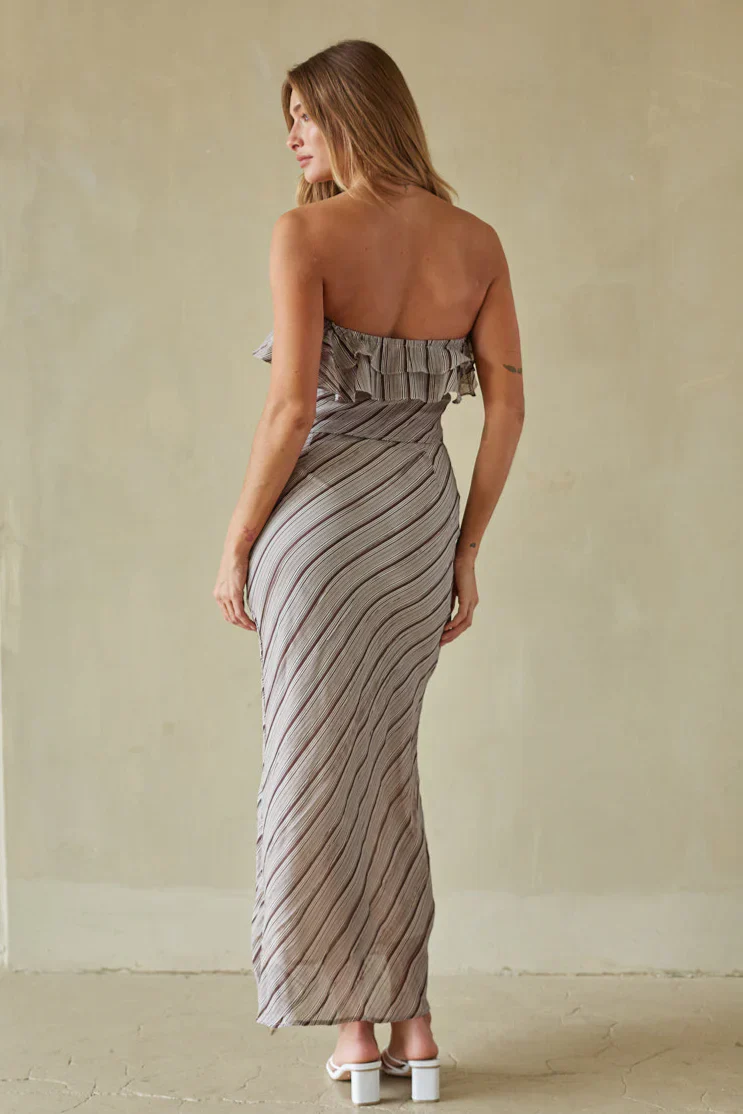 Tanya Striped Maxi Skirt