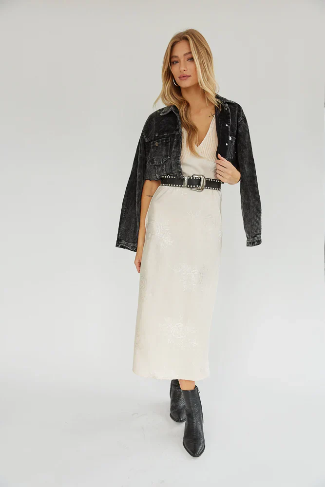 Dahlia Halter Midi Dress