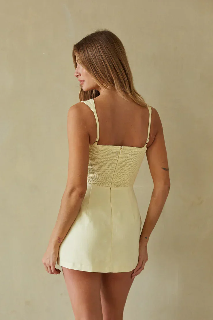 Mellie Romper Mini Dress