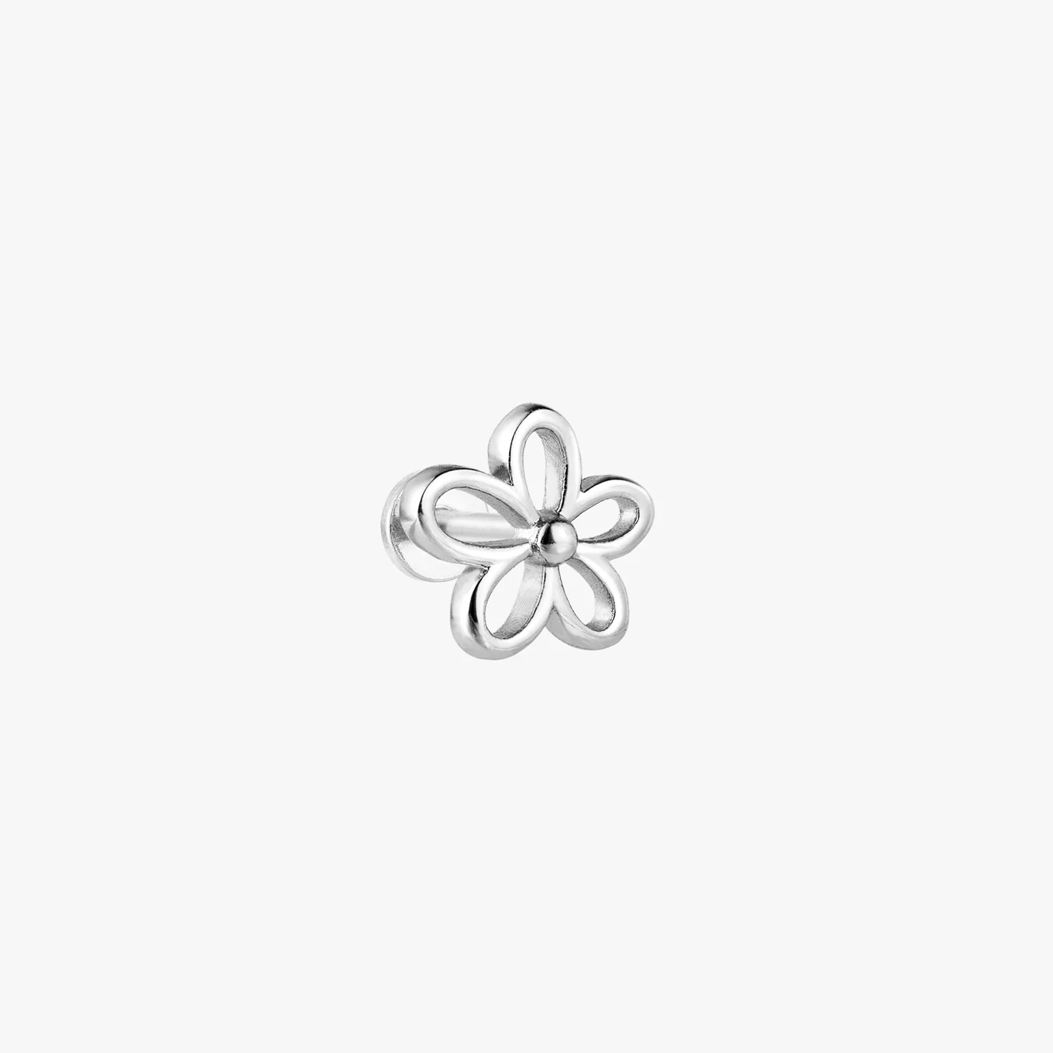 Blooming Flower Flatback Earring