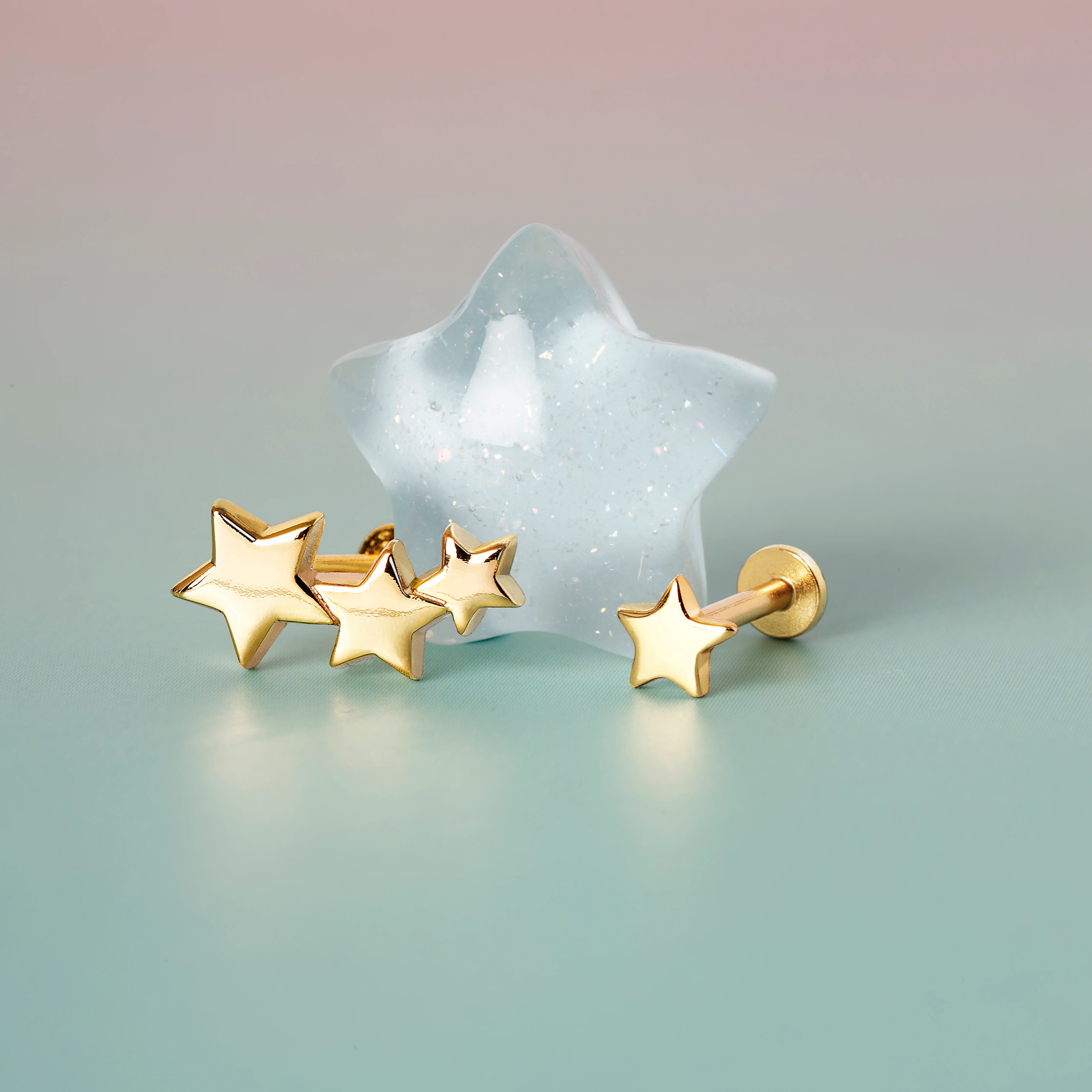 Little Star Flatback Earring