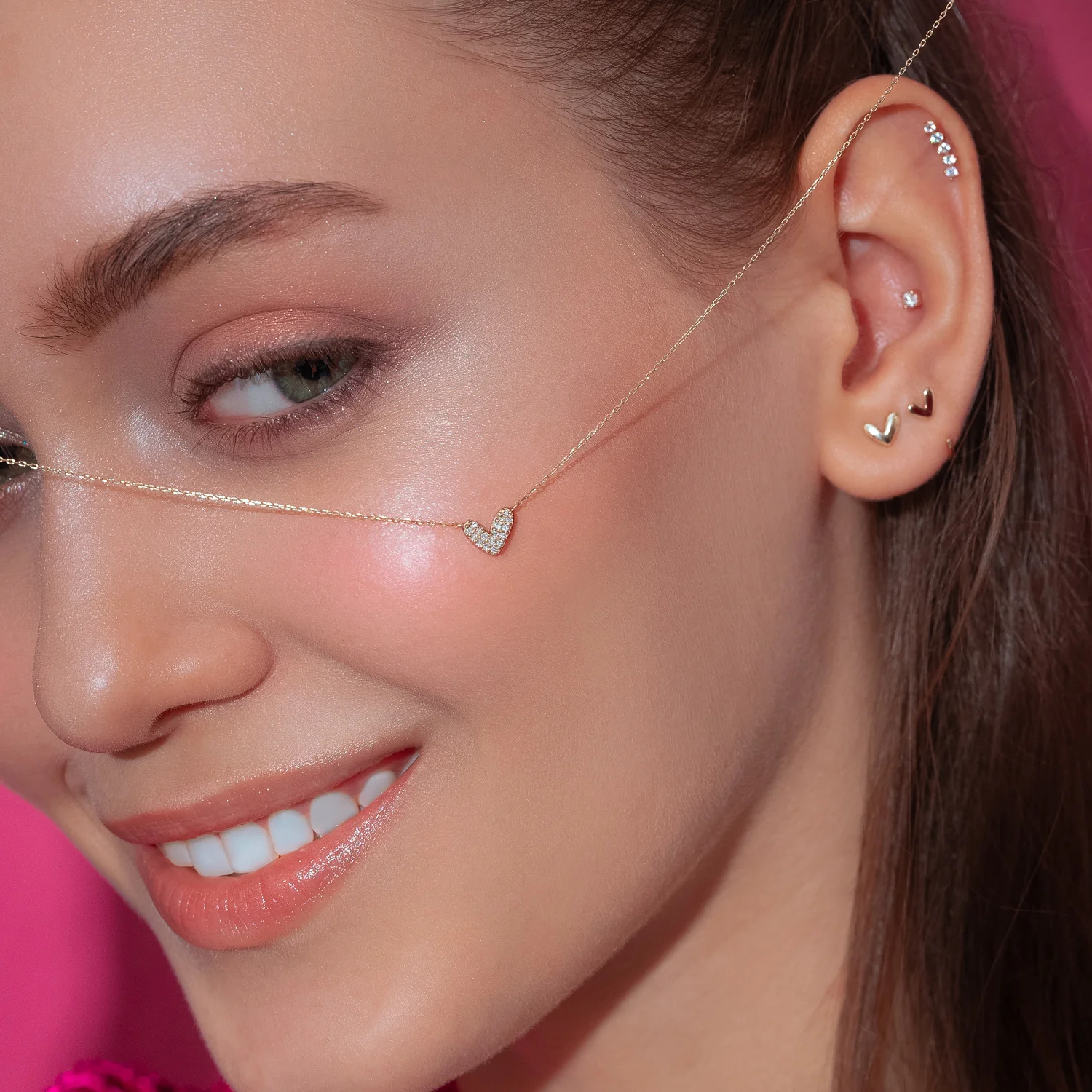 14K Solid Gold AdmireMe Diamond Necklace