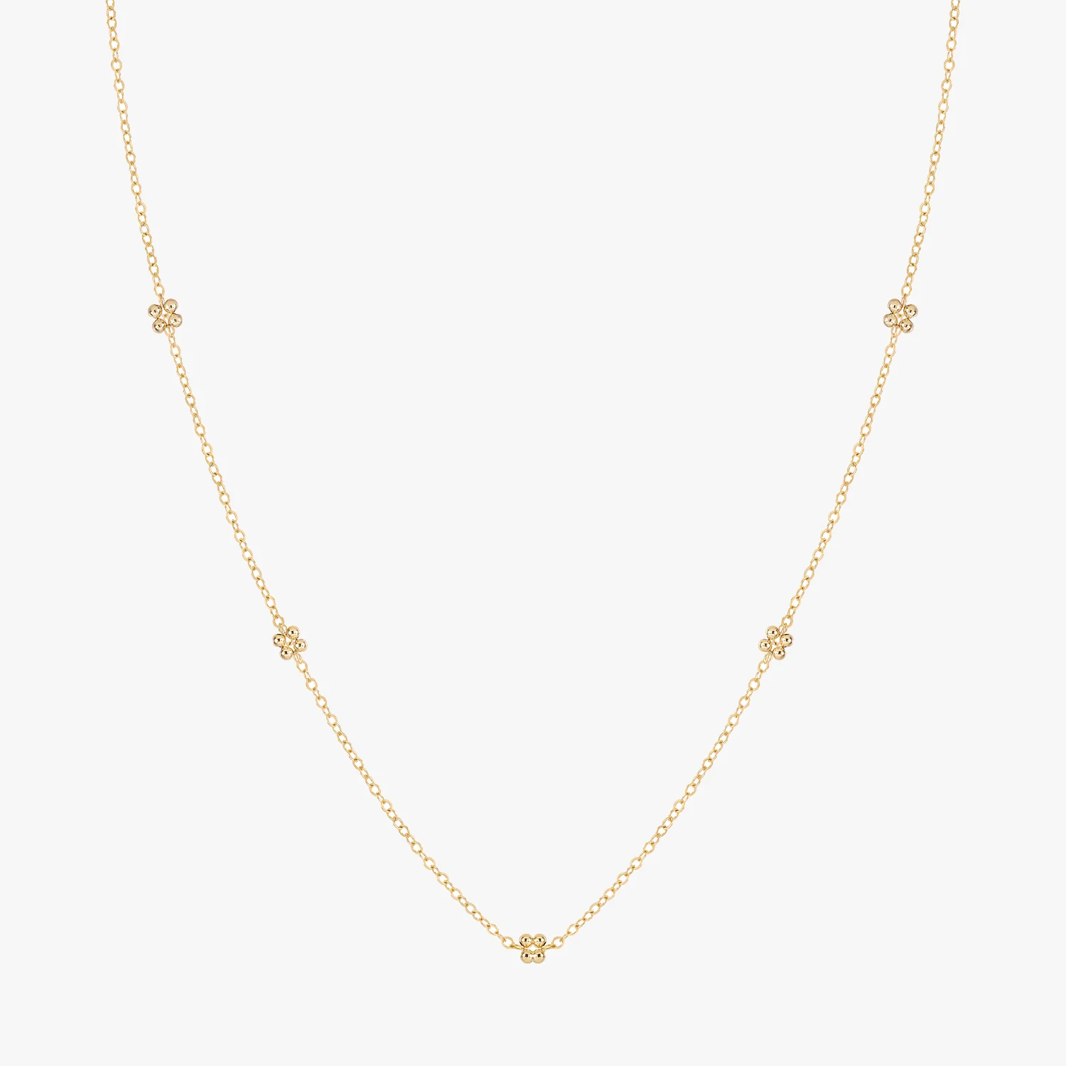 Garden Petals Beaded Necklace