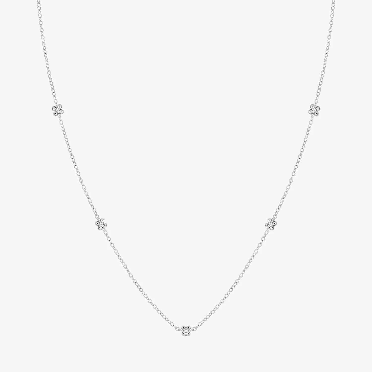 Garden Petals Beaded Necklace