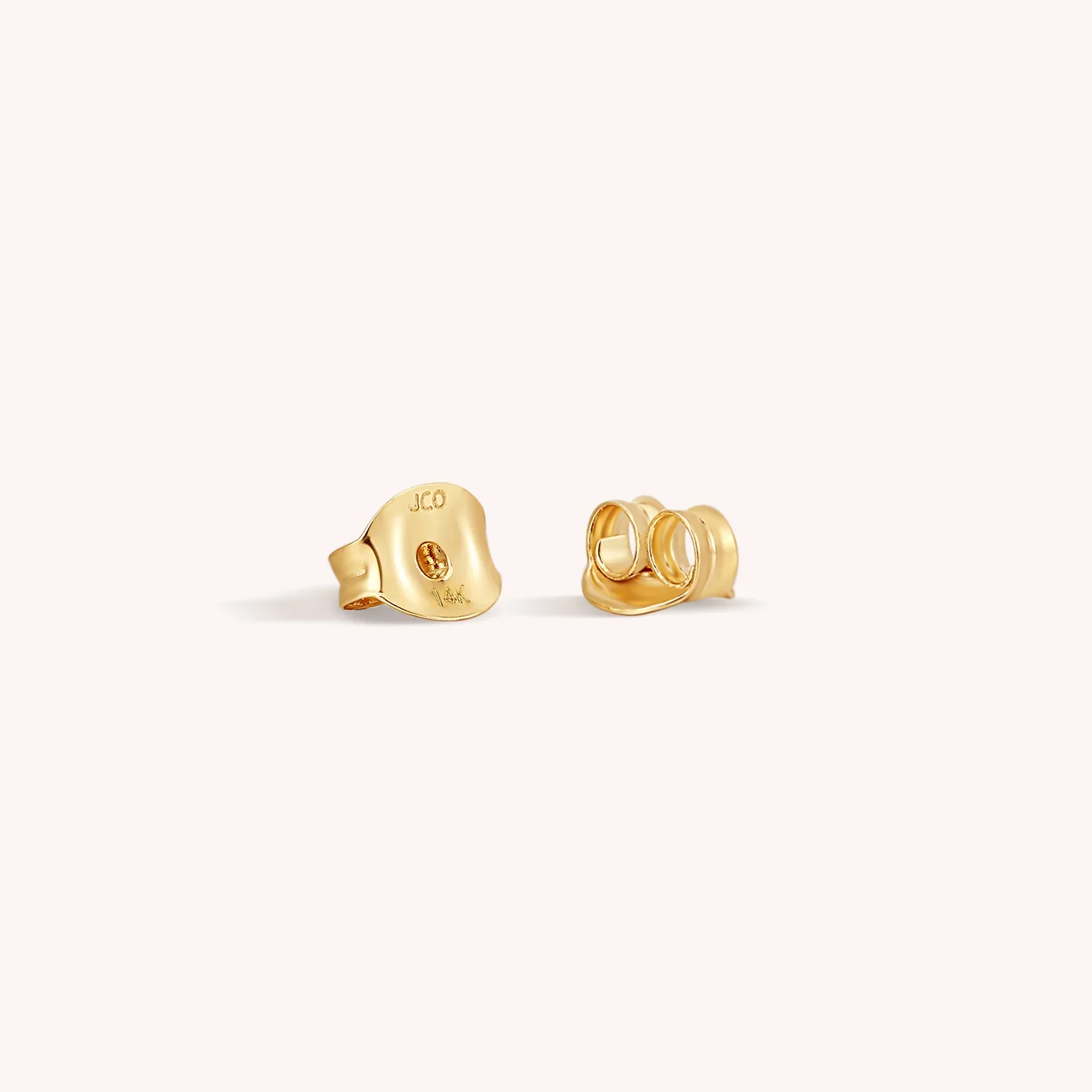 14K Solid Gold AdmireMe Diamond Stud Earrings
