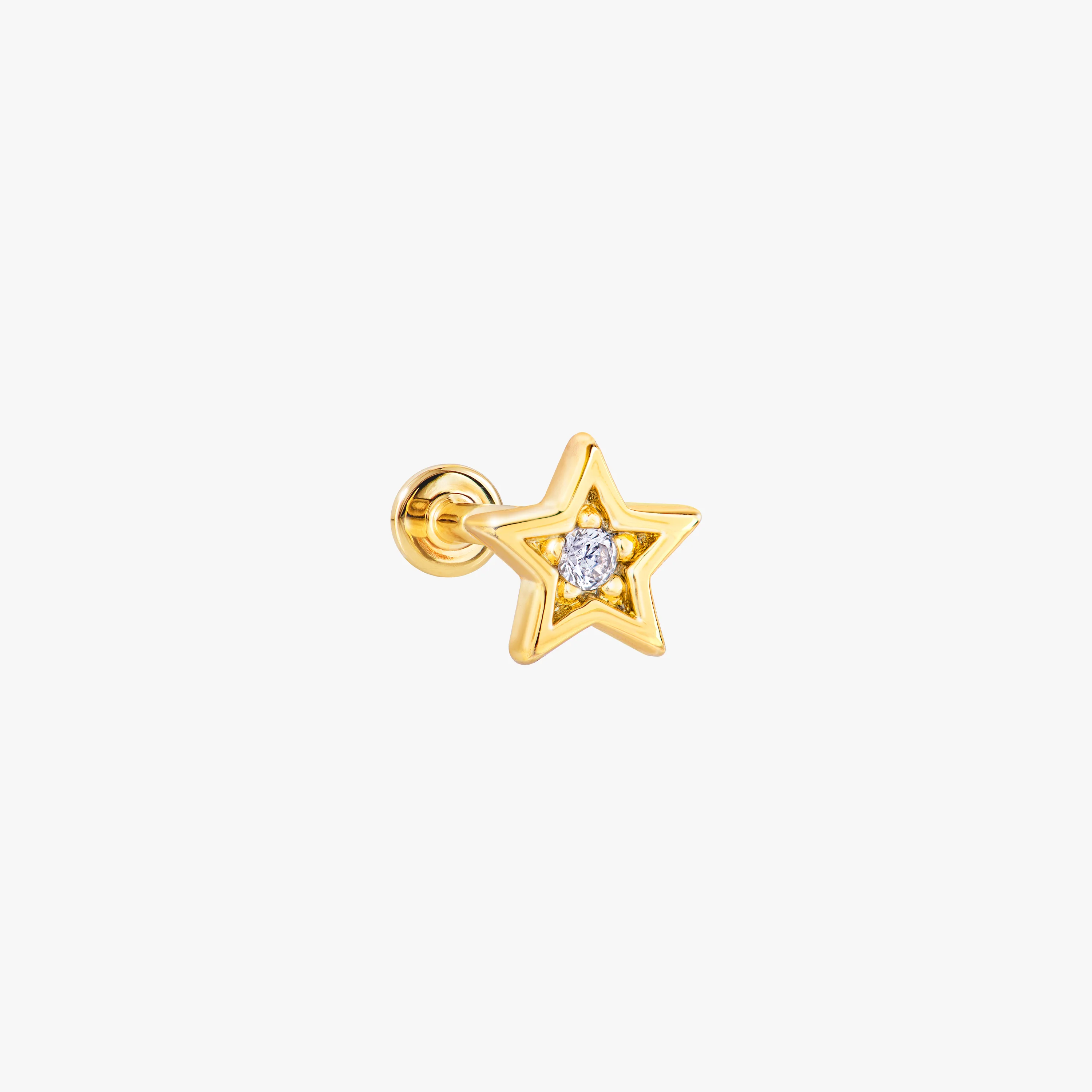 Little Bling Star Flatback Earring