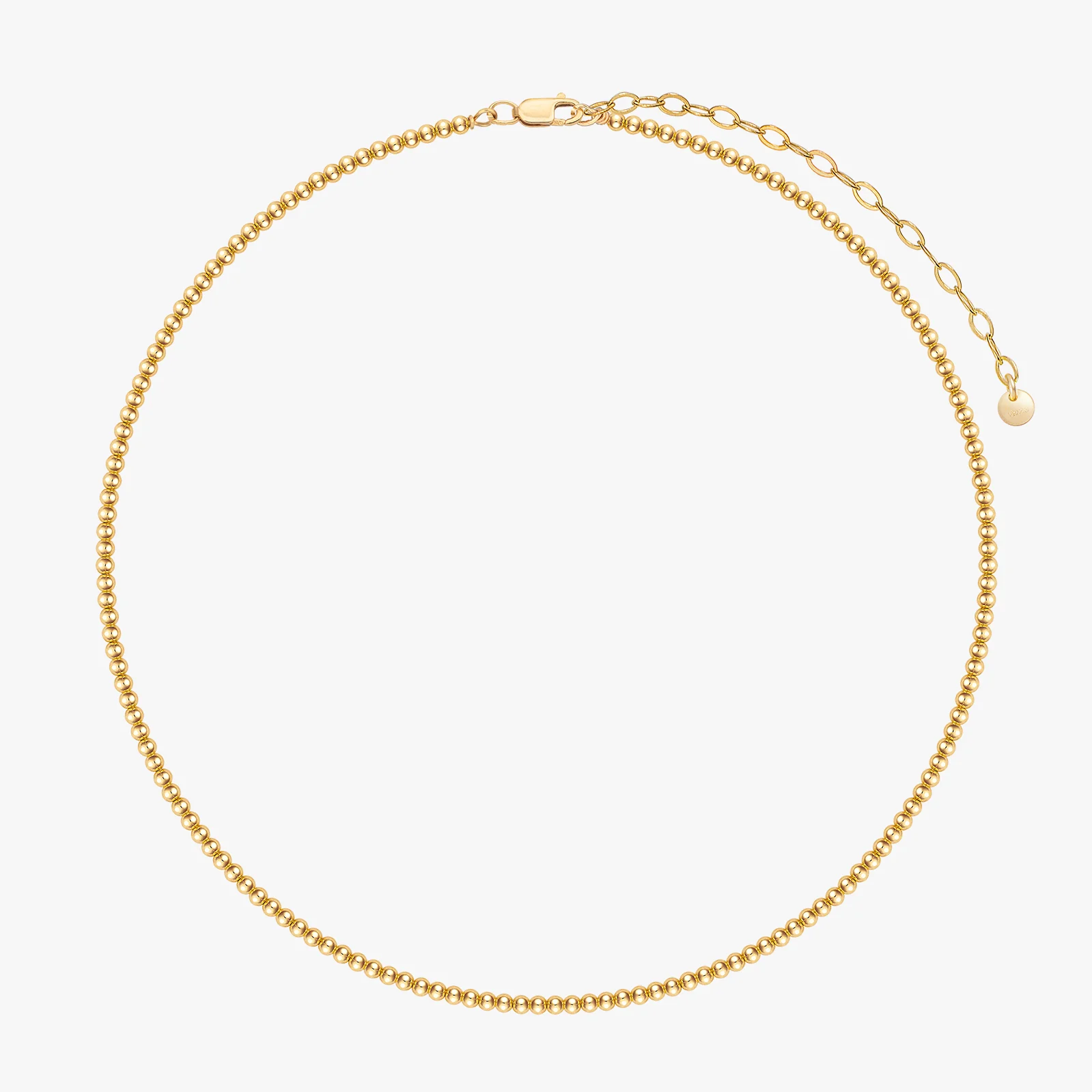 Tiny Timeless Beaded Necklace