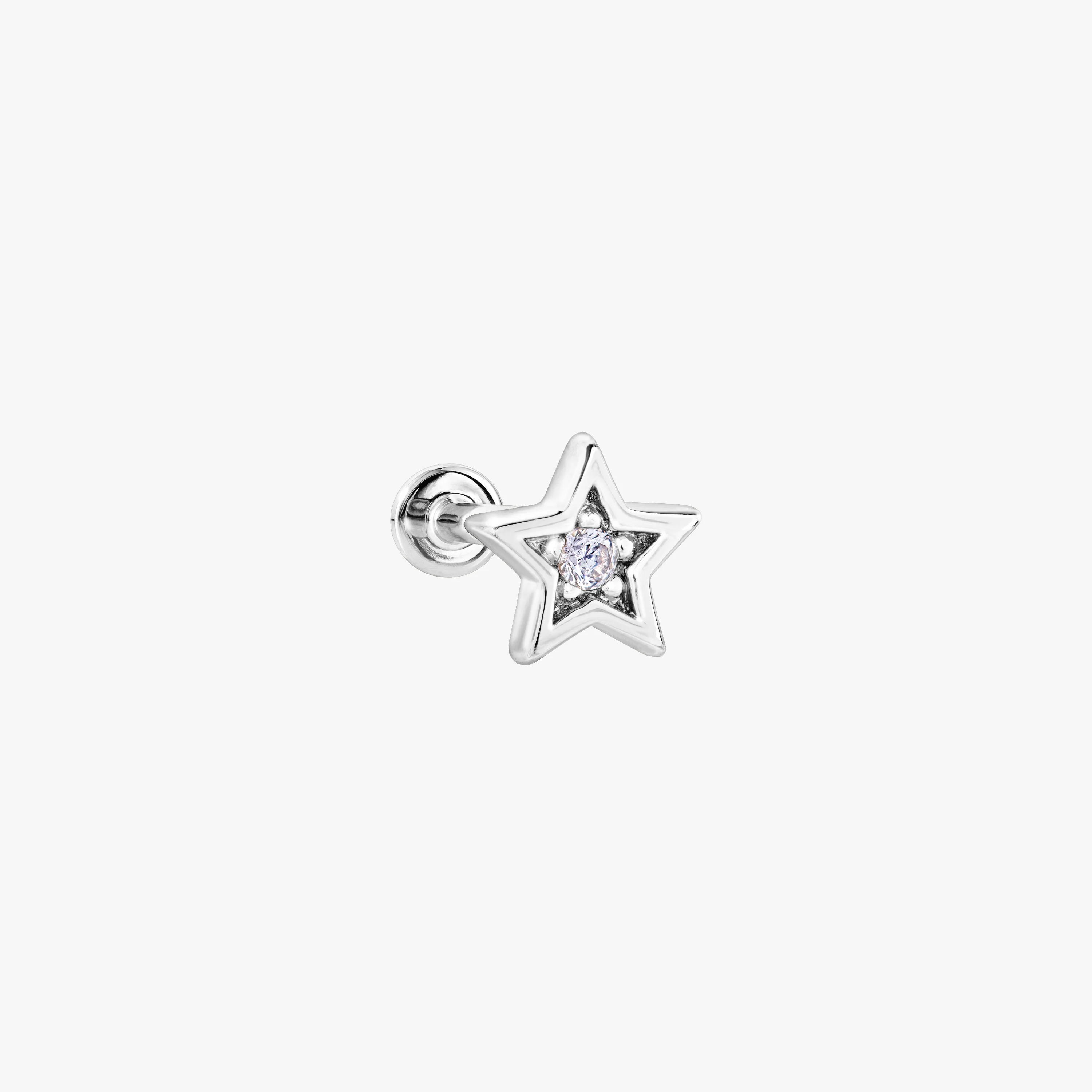 Little Bling Star Flatback Earring