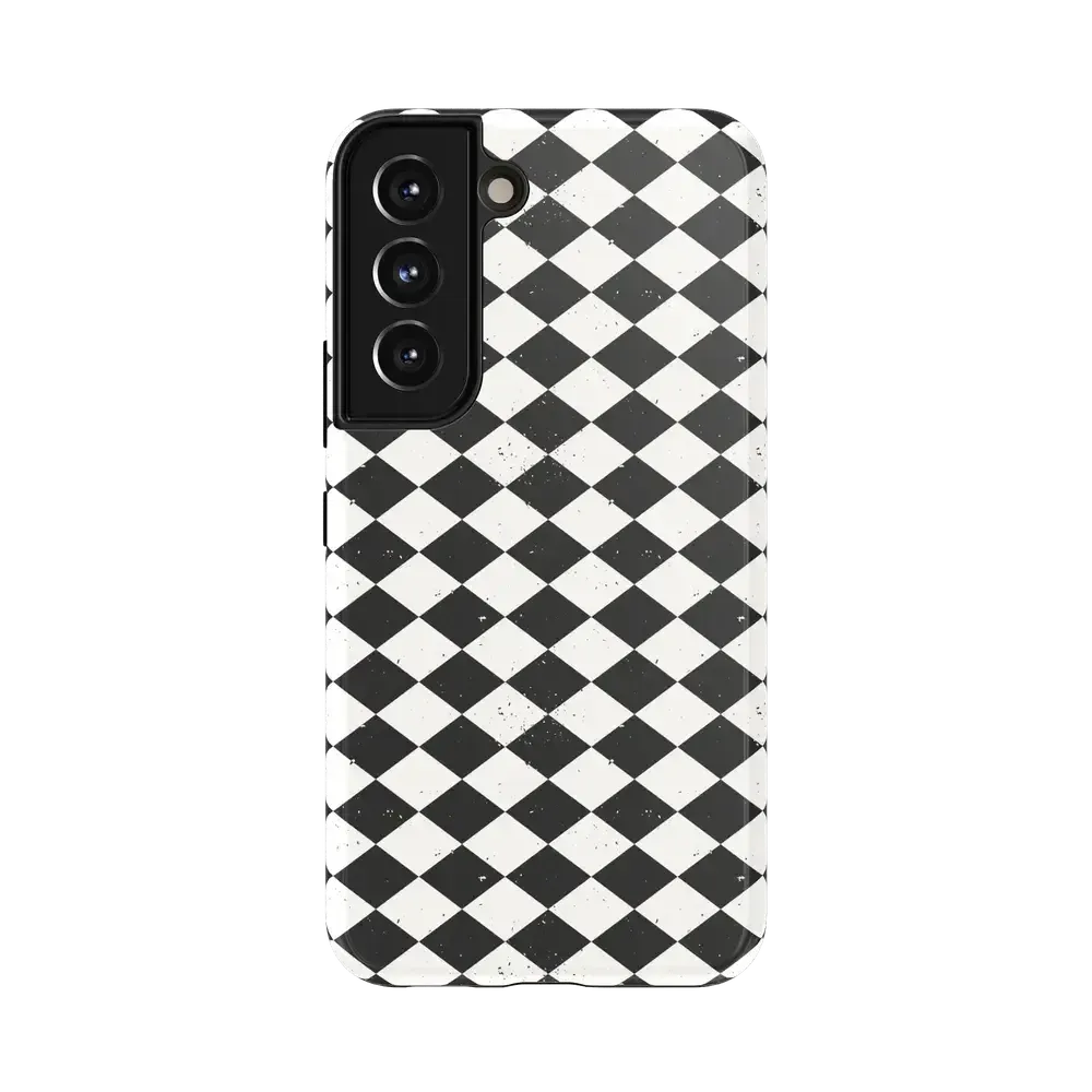 Salem's Hex | Black & White Checkered Case