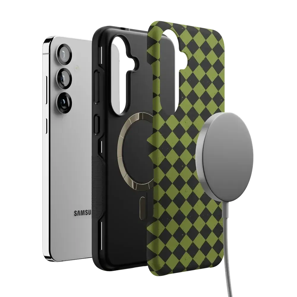 Wicked Hex | Green Checkered Case