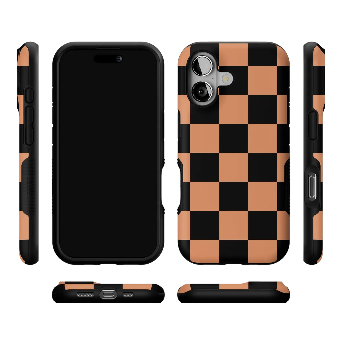Fit Check | Black & Brown Checkerboard Case
