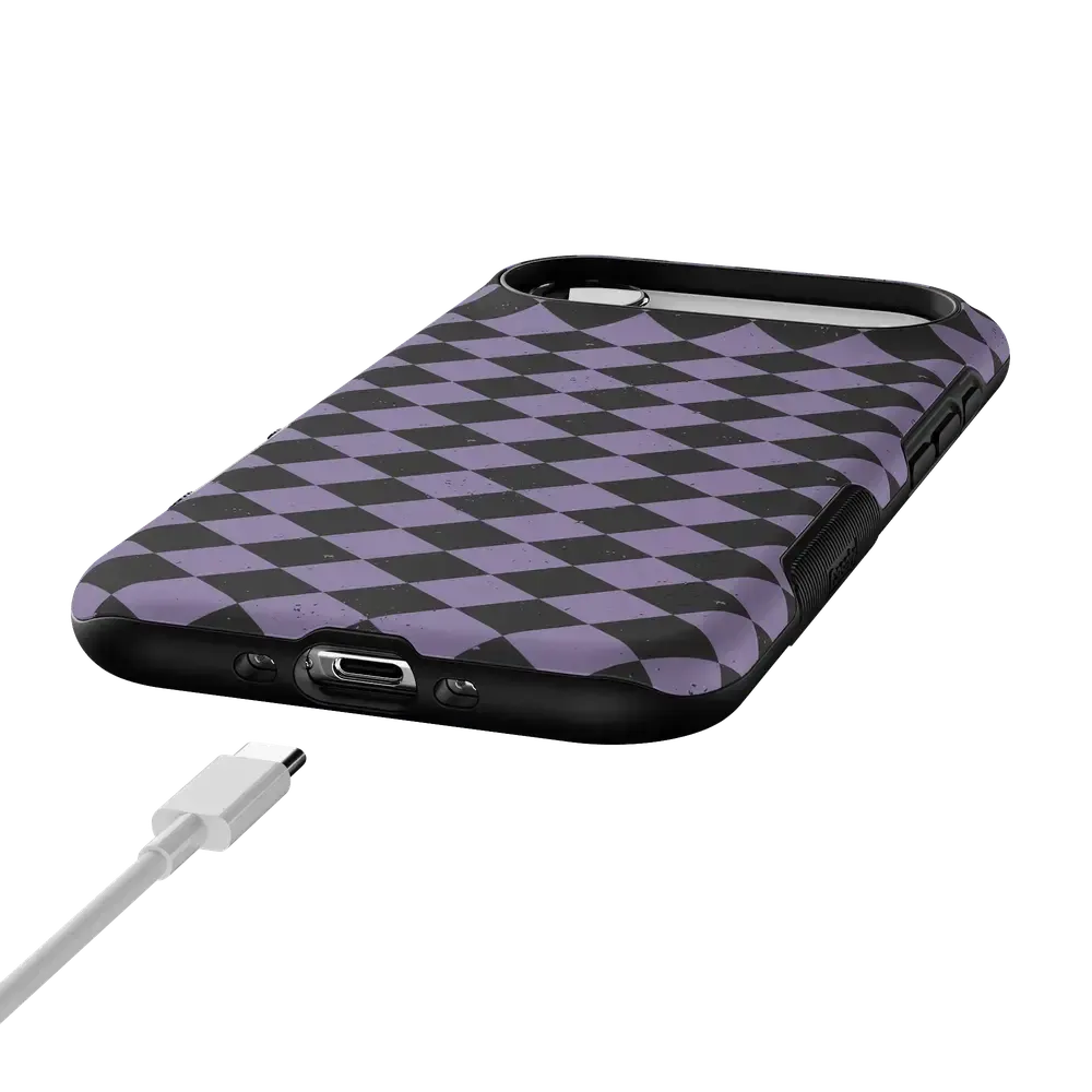 Midnight Hex | Purple Checkered Case