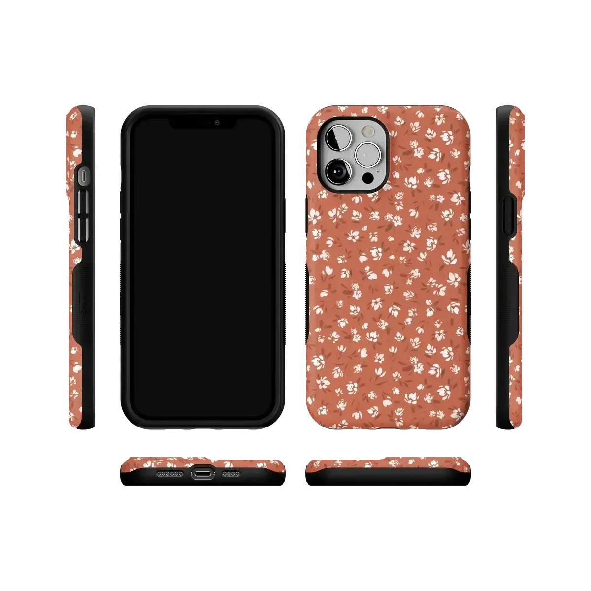 Mocha Meadow | Tiny Flowers Case