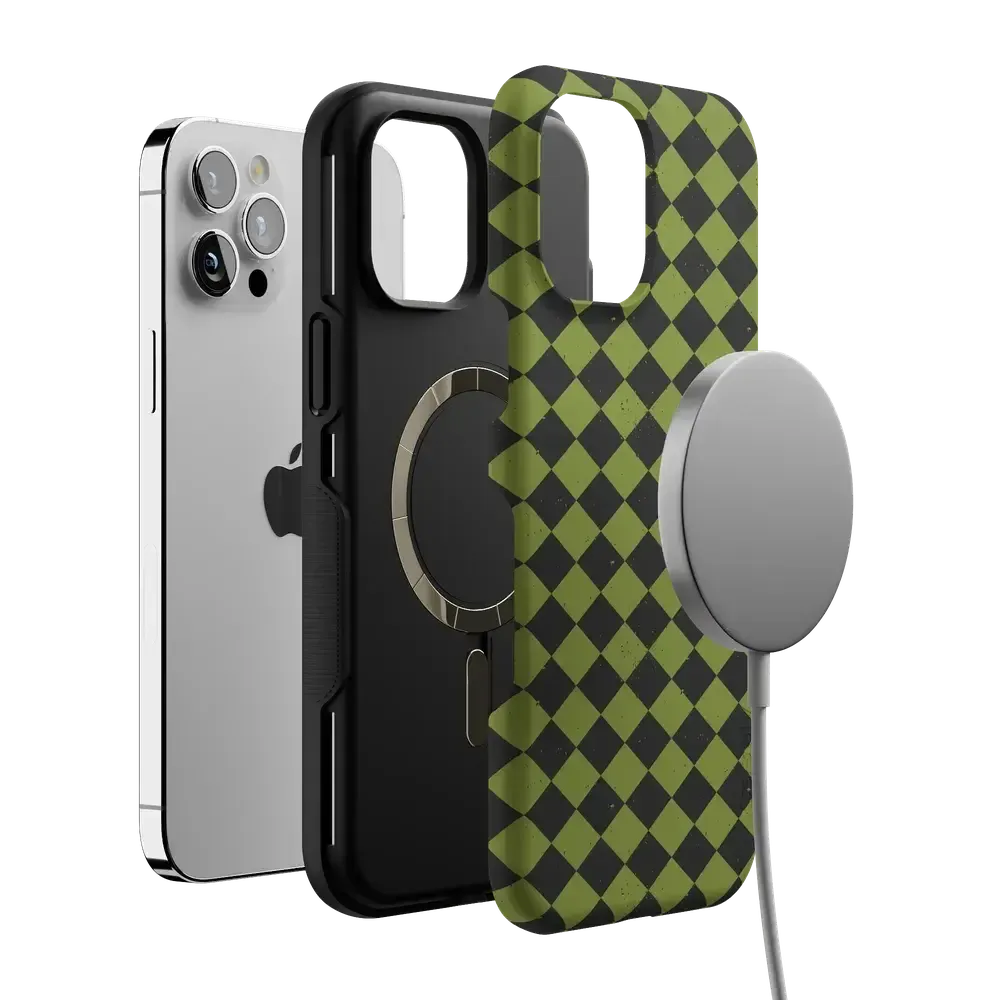 Wicked Hex | Green Checkered Case