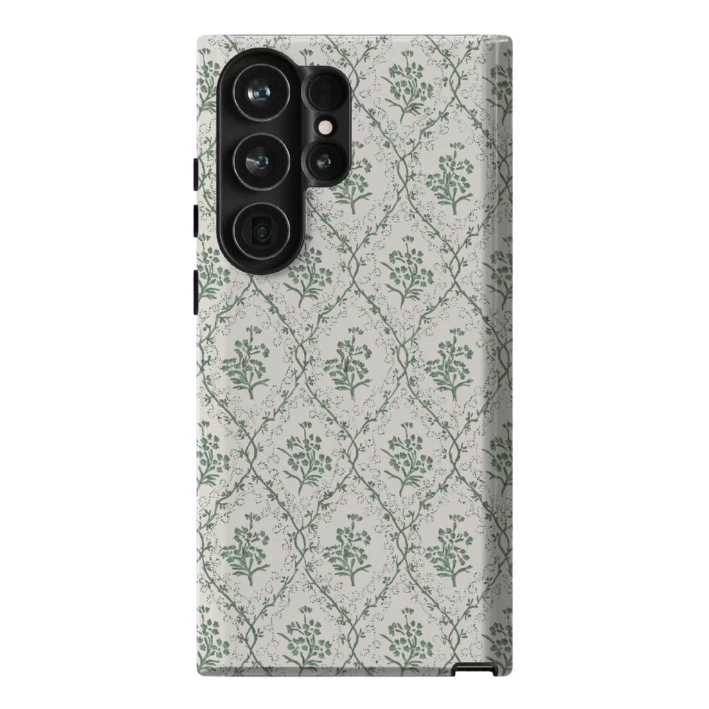 Sage Tapestry | Floral Vines Case