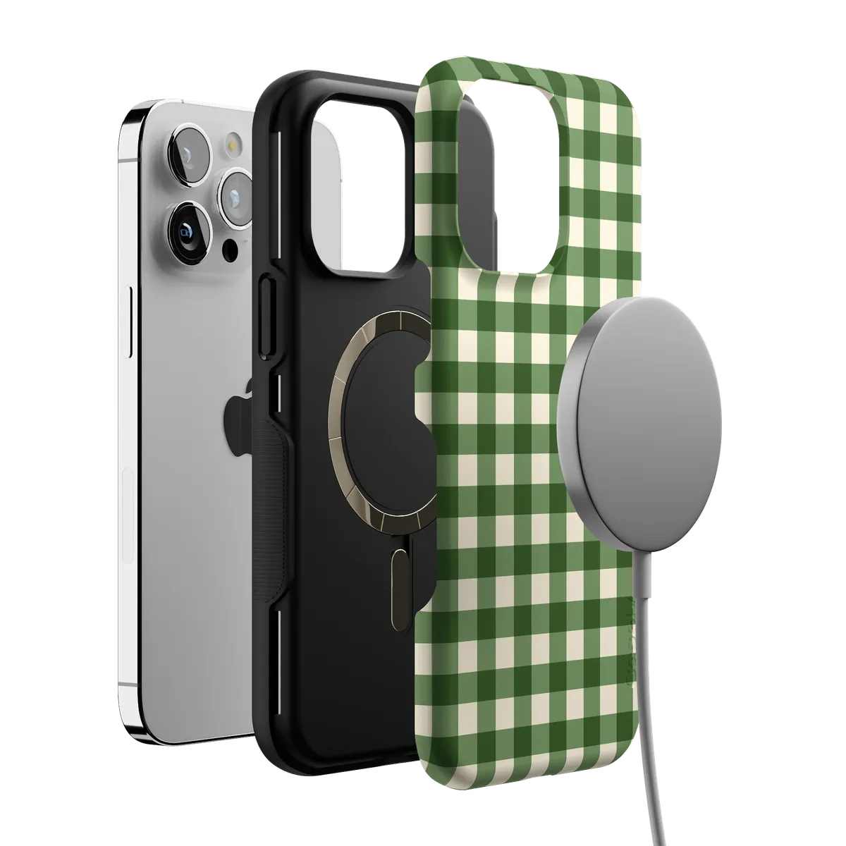 Checked Twice | Green Plaid Case