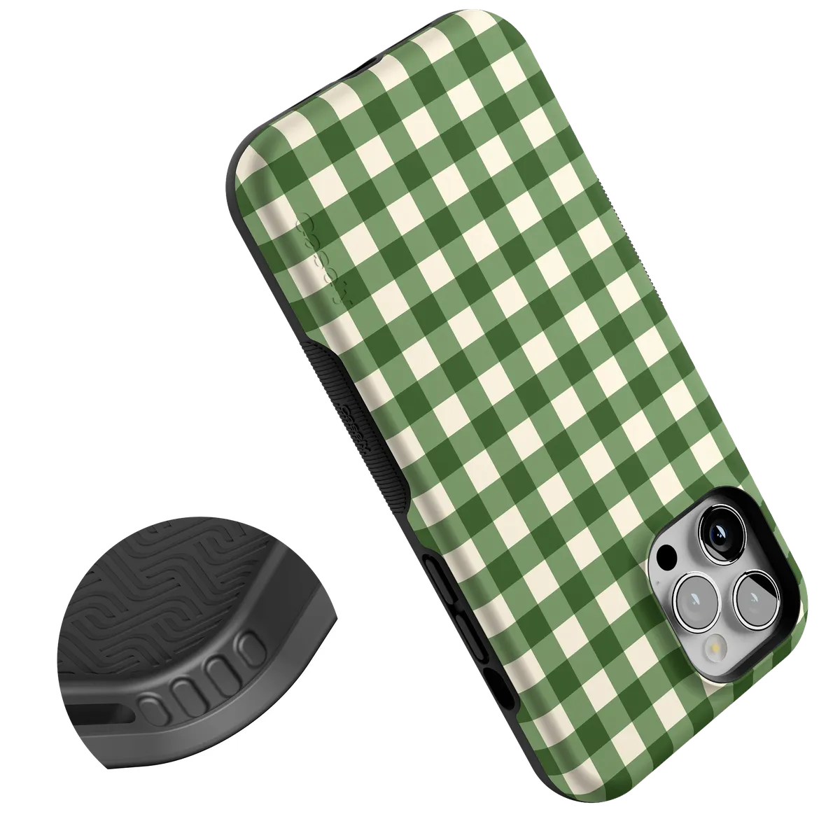 Checked Twice | Green Plaid Case